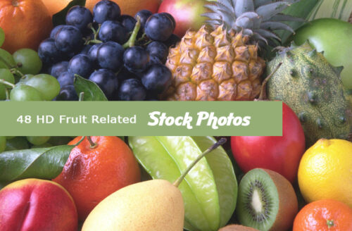 10 HD Fruit Related Stock Images