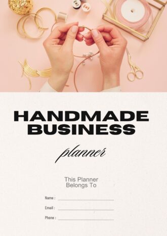 Handmade Business Planner