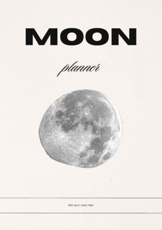 Moon Planner Journal