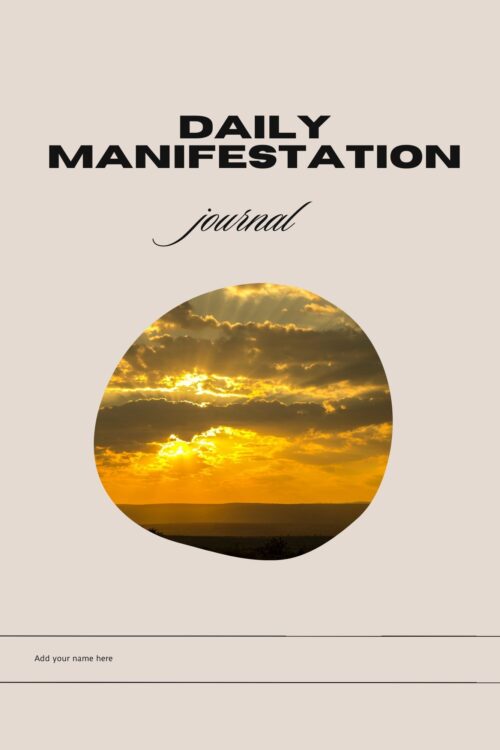 PLR Daily Manifestation Journal (13 Pages)