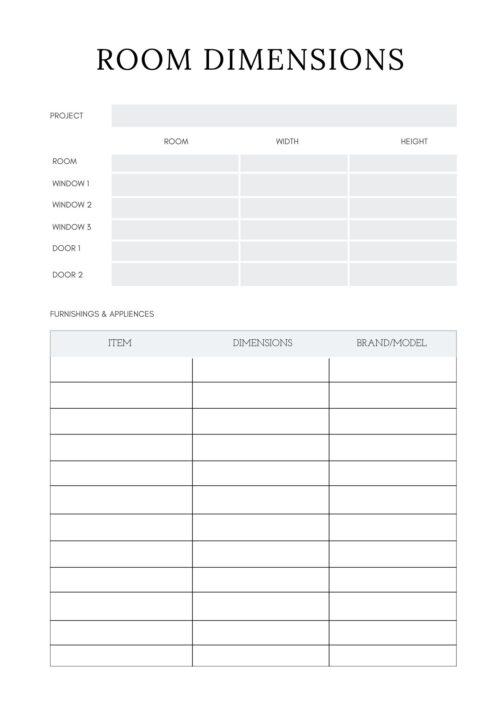 PLR Household Management Journal (68 Pages)