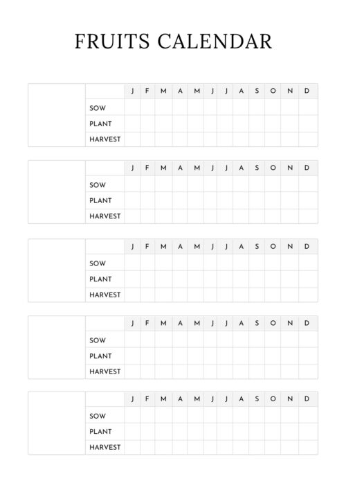 PLR Garden Planner (40 Pages)