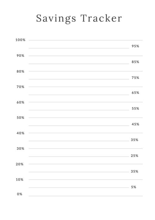 PLR Savings Tracker (12 Pages)