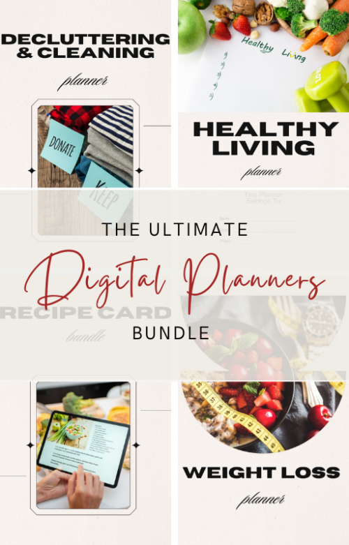 PLR Unlock Your Planning Potential: The Ultimate 58 Digital Planners Bundle